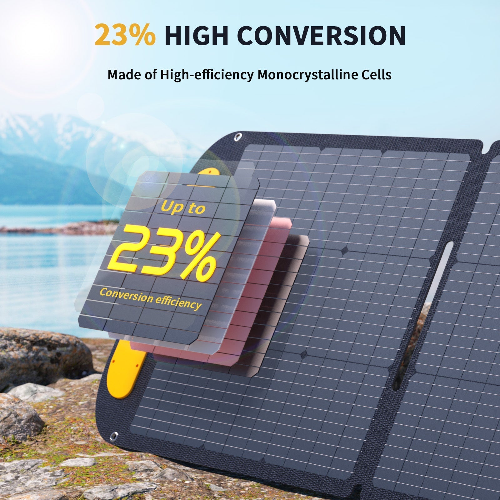 VTOMAN 400W Foldable Portable Solar Panels