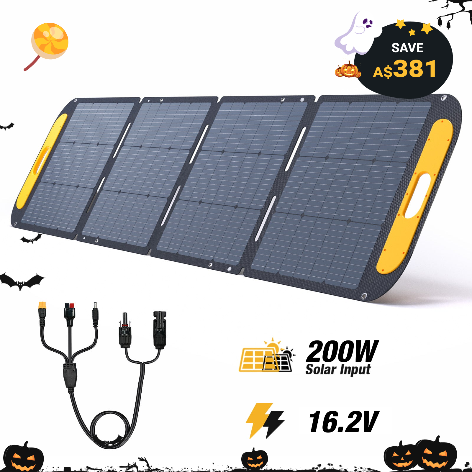 VTOMAN 200W Portable Solar Panel