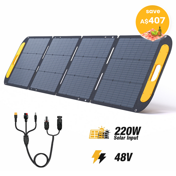VTOMAN 220W Pro Portable Solar Panel