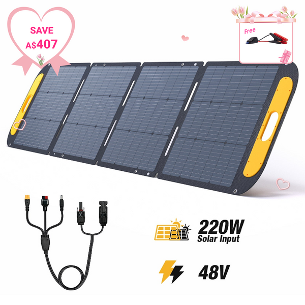VTOMAN 220W Pro Portable Solar Panel
