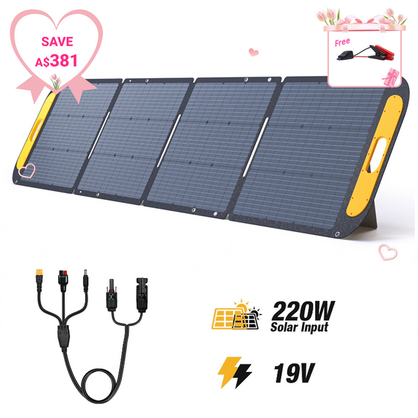 VTOMAN 220W Portable Solar Panel