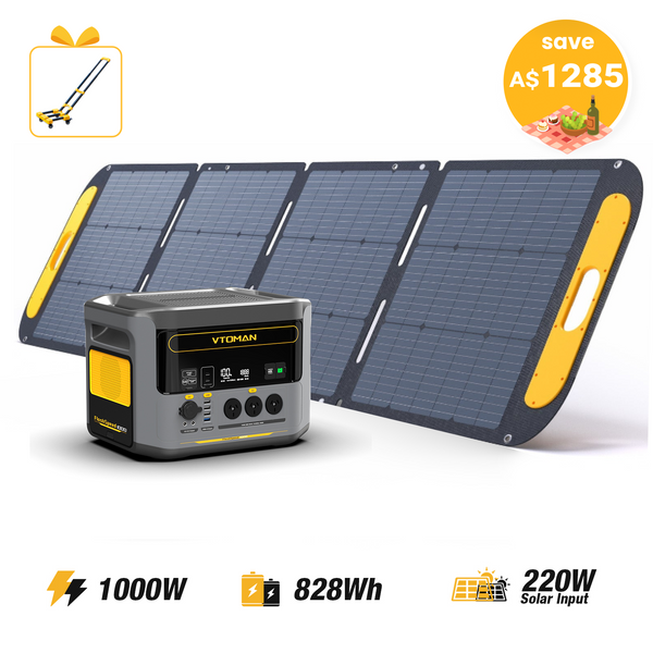 Bundle FlashSpeed 1000+VS220 PRO Solar Panel