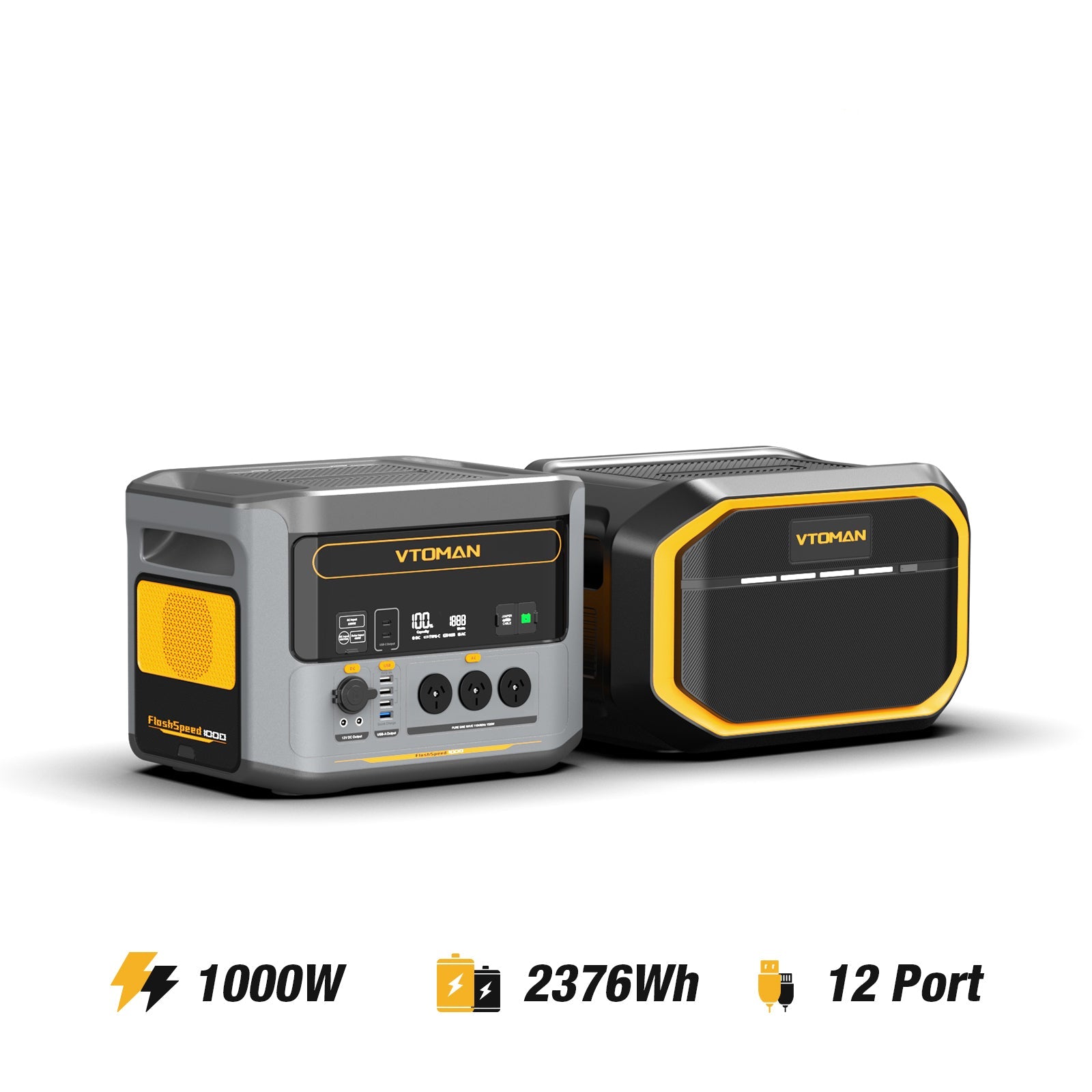 VTOMAN FlashSpeed 1000 Power Station 828Wh | 1000W