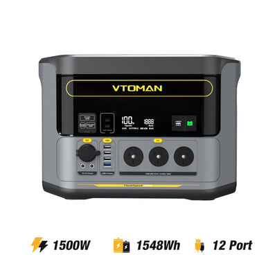 VTOMAN FlashSpeed 1500 V-BEYOND™ Portable Power Station