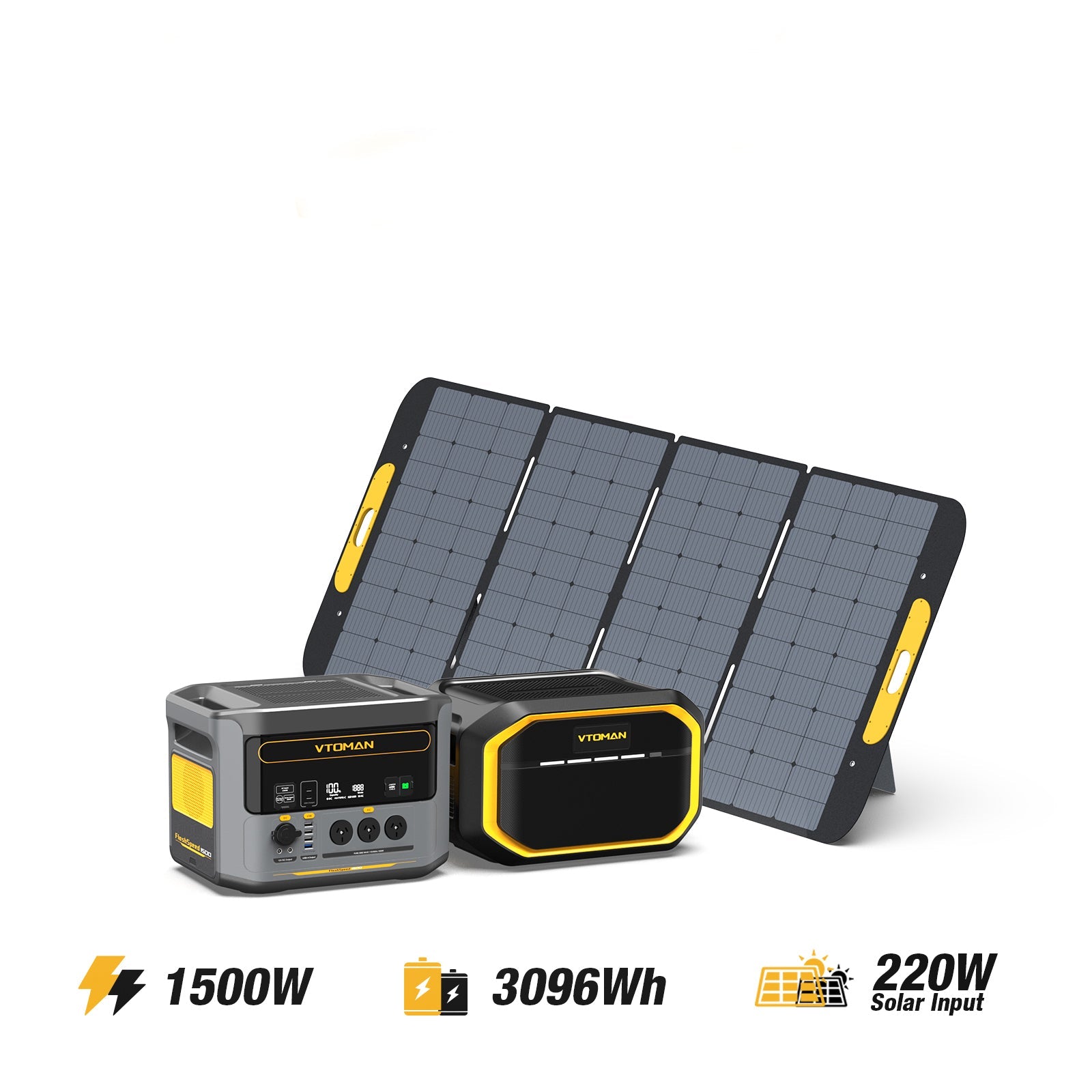 VTOMAN FlashSpeed 1500 Portable Power Station