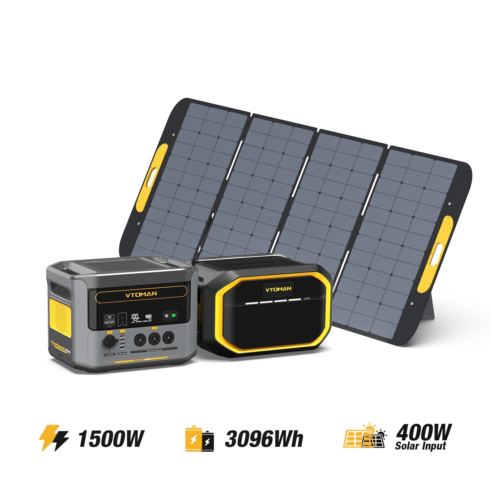 VTOMAN FlashSpeed 1500 Portable Power Station