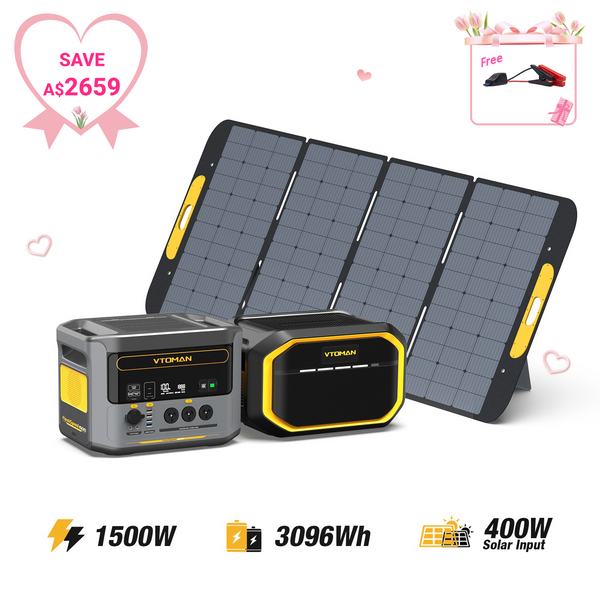 Bundle FlashSpeed 1500+1548Wh Extra Battery+400W Solar Panel