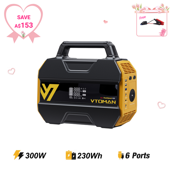 VTOMAN FlashSpeed 300 Portable Power Station