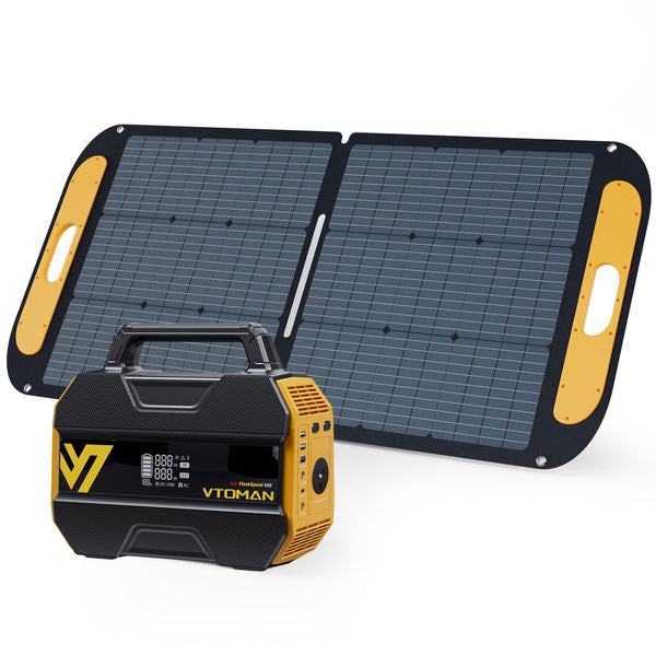 VTOMAN FlashSpeed 300 +110W Solar Panel