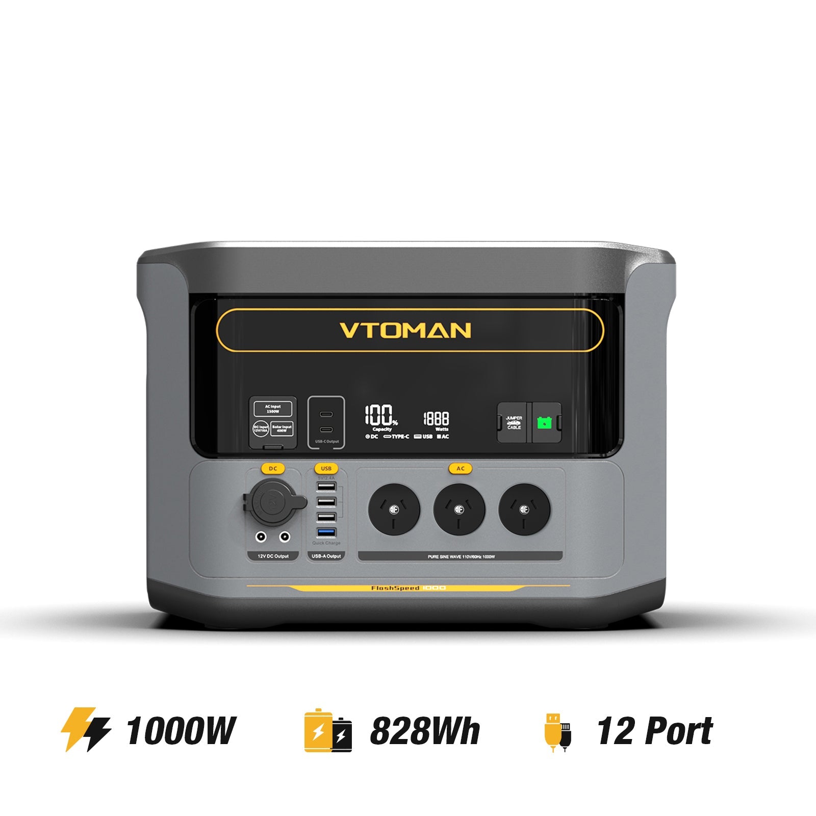 Bundle FlashSpeed 1000+VS220 Solar Panel