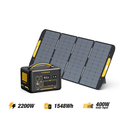 Jump 2200W/1548Wh 400W Solar Generator V-BEYOND™