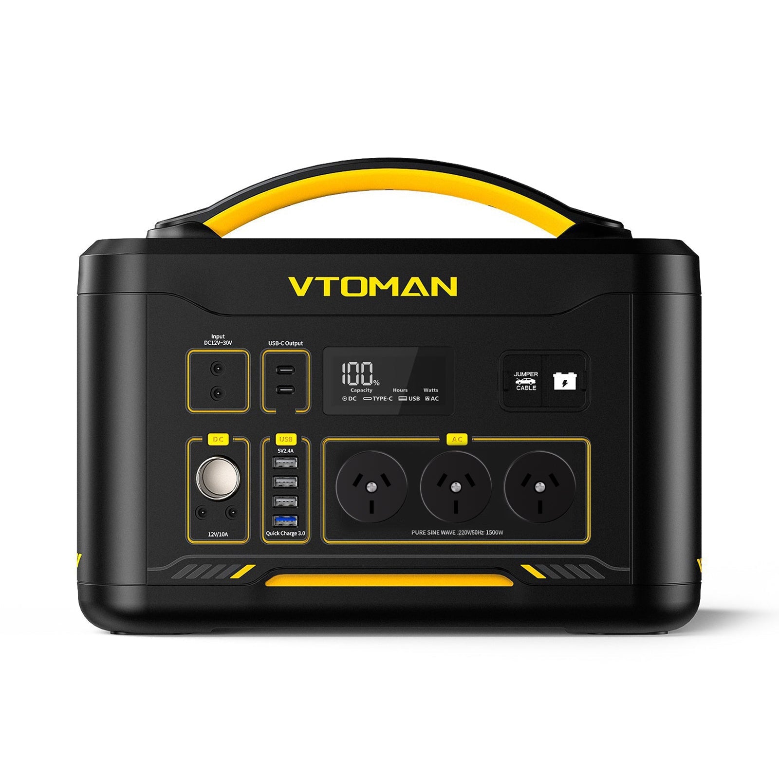 Jump 1500W/2376Wh 200W Solar Generator