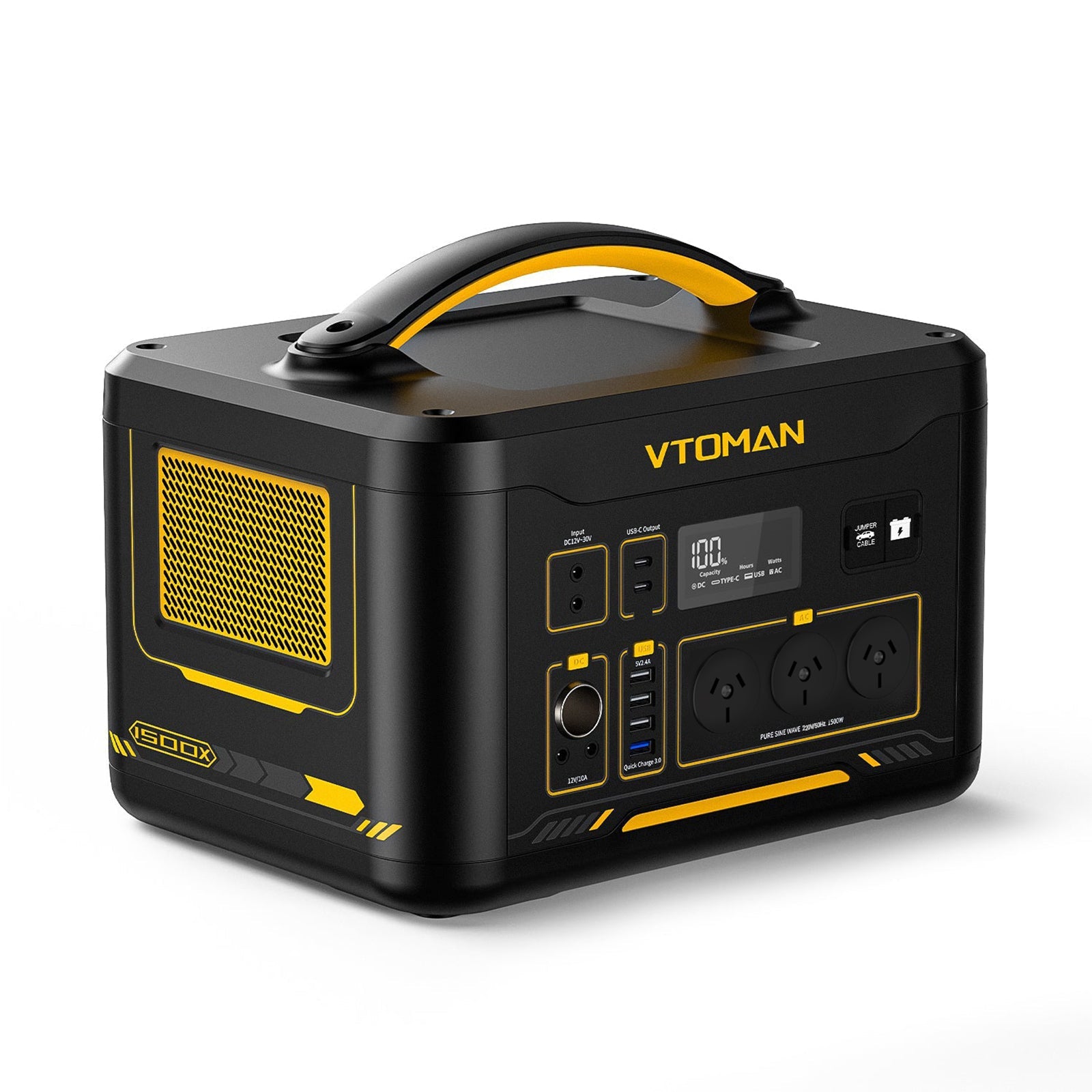 Jump 1500W/2376Wh 200W Solar Generator