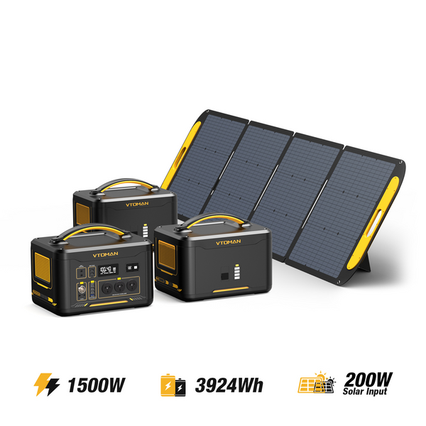 Jump 1500W/3924Wh 200W Solar Generator