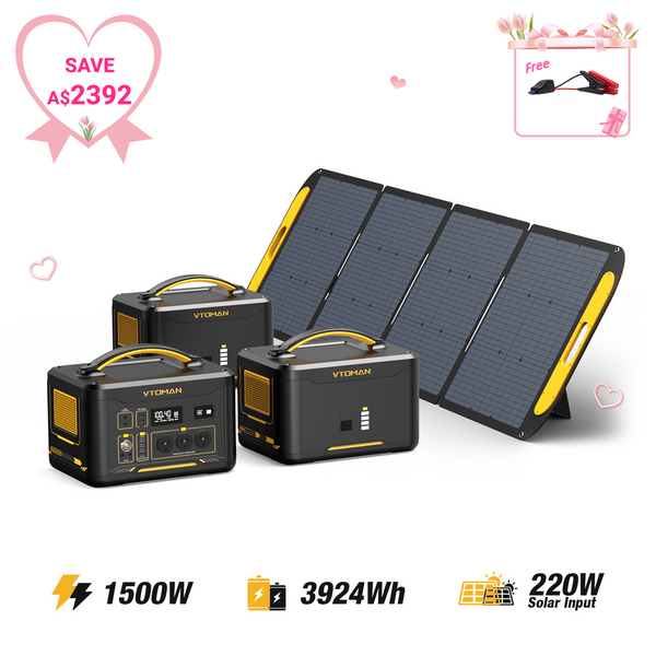 Jump 1500W/3924Wh 220W Solar Generator