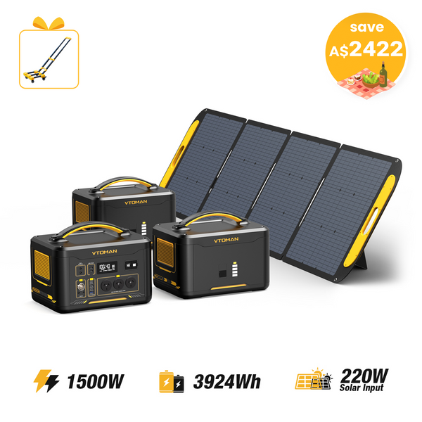 Jump 1500W/3924Wh 220W Solar Generator